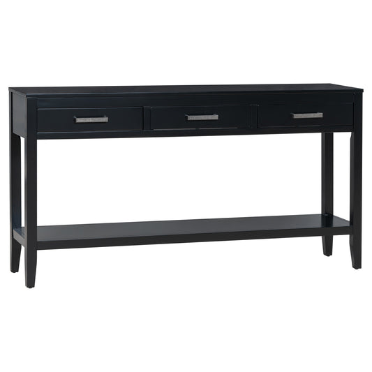 Minimalist Console Table with 3 Drawers - MuMu