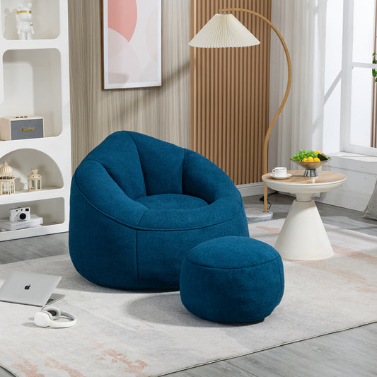 Comfortable and Versatile Lounging Bean Bag Sofa