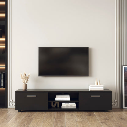 70 Inch Black TV Stand