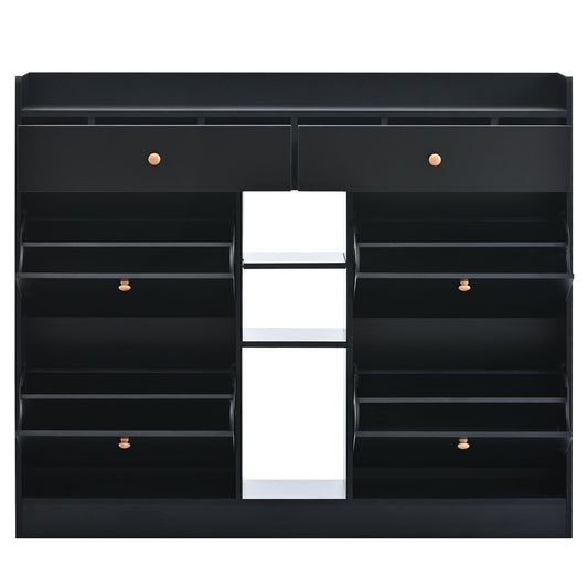Modern Flip Drawer Shoe Cabinet