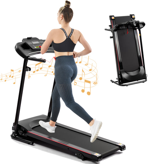 Incline 2.5HP 12KM/H Folding Treadmill - Folding Treadmill - MuMu