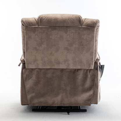ComfortMax Lift Recliner Chair with Massage - Angle View - MuMu