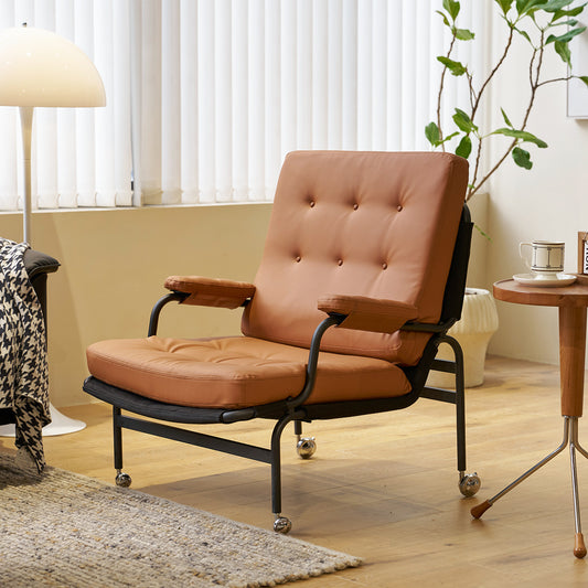 Luxurious Bonded Leather Armchair