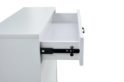 White Shoe Storage Cabinet