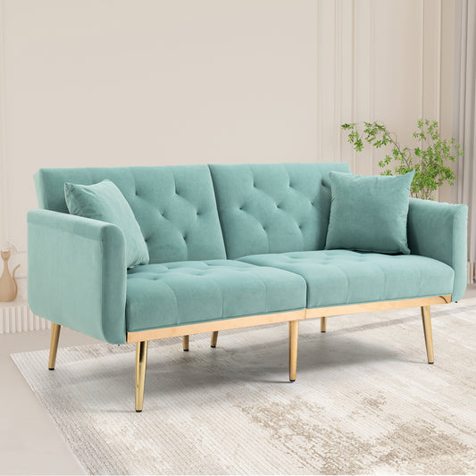 Velvet Accent Sofa