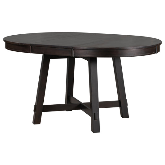Round Extendable Dining Table - Dining Table - MuMu