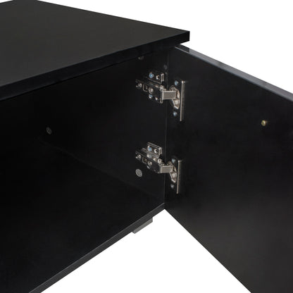 70 Inch Black TV Stand