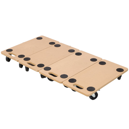 Heavy Duty Wood Rolling Mover - Wood - MuMu