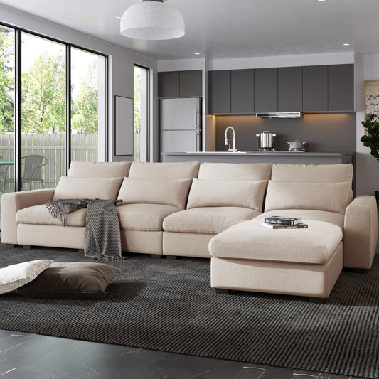 Modern L-Shape Sectional Sofa