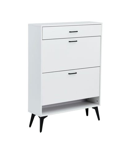 White Shoe Storage Cabinet