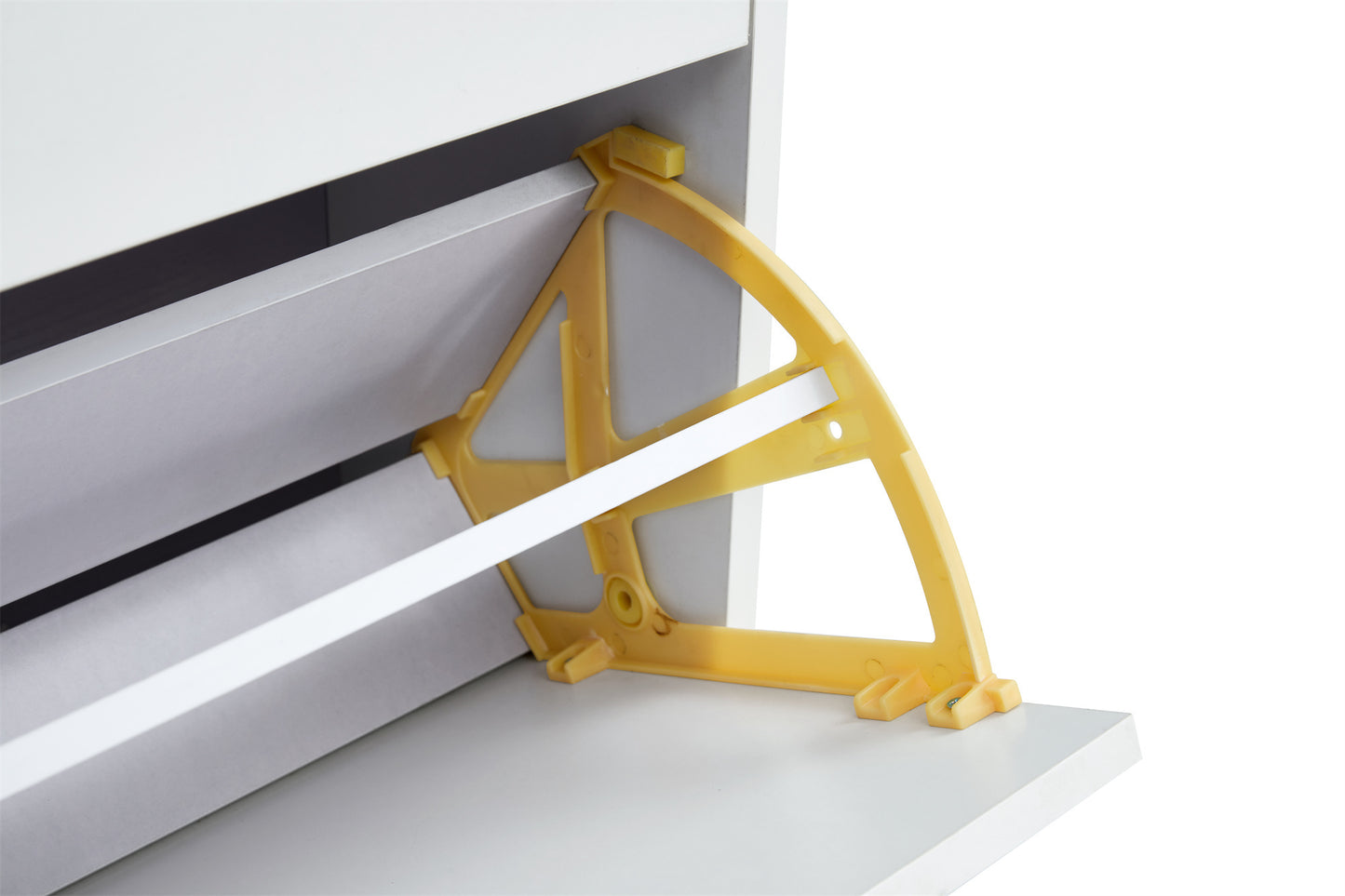 White Shoe Storage Cabinet