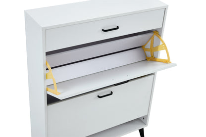 White Shoe Storage Cabinet