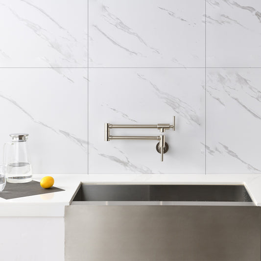 Pot Filler Faucet Wall Mount - Faucet - MuMu