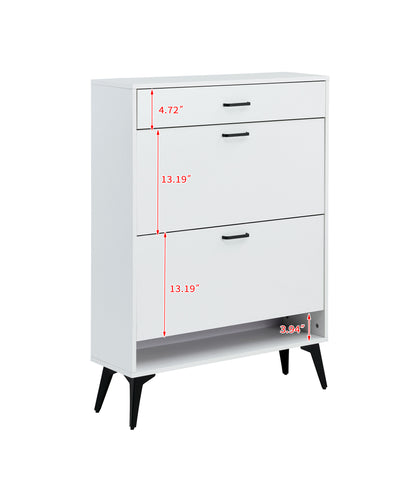 White Shoe Storage Cabinet