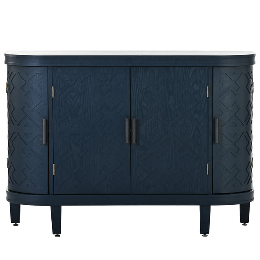U-Style Accent Sideboard Wooden Cabinet