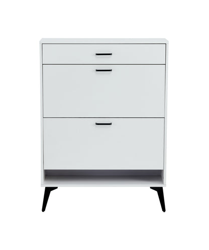 White Shoe Storage Cabinet