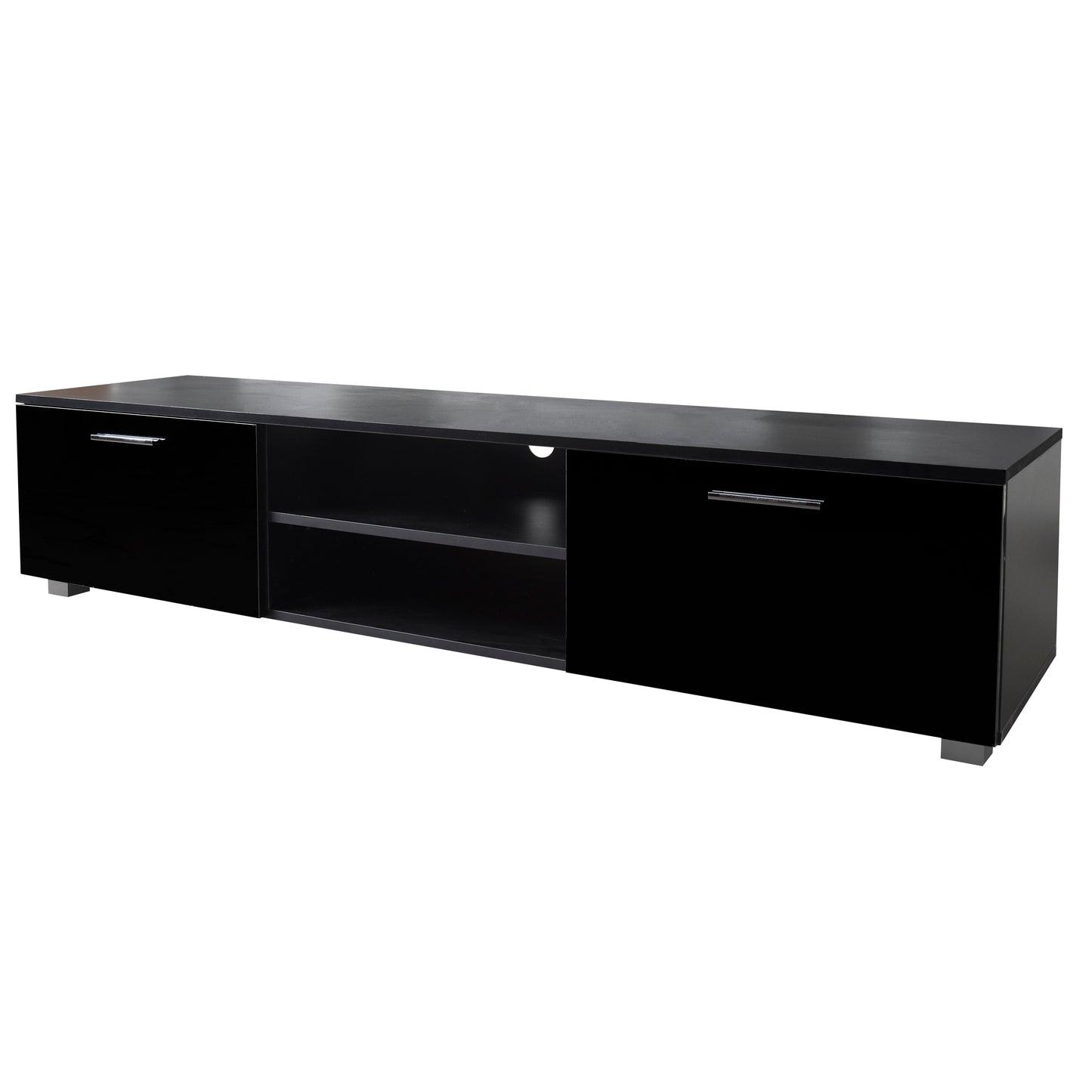 70 Inch Black TV Stand