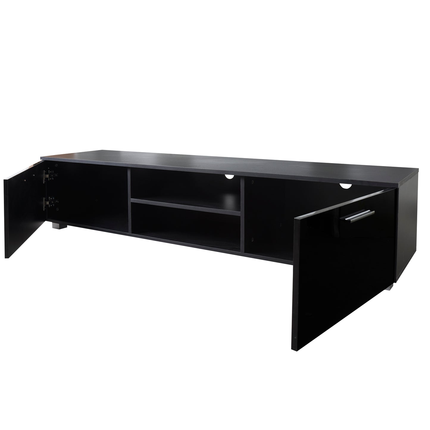 70 Inch Black TV Stand